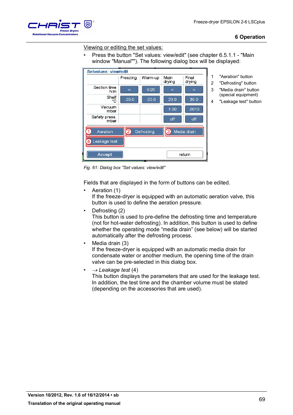 Martin Christ Epsilon 2-6D LSCplus User Manual | Page 69 / 135