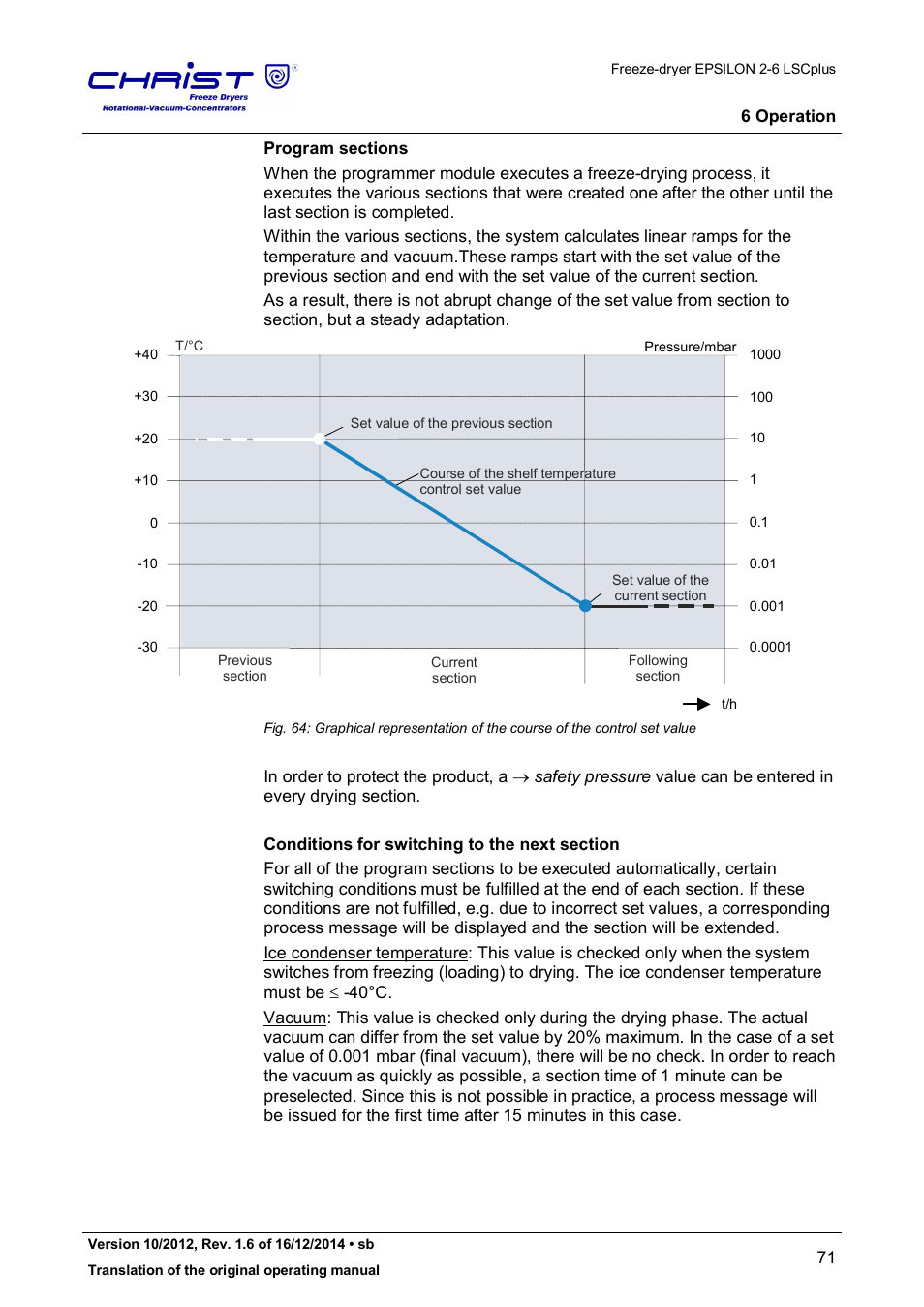 Martin Christ Epsilon 2-6D LSCplus User Manual | Page 71 / 135