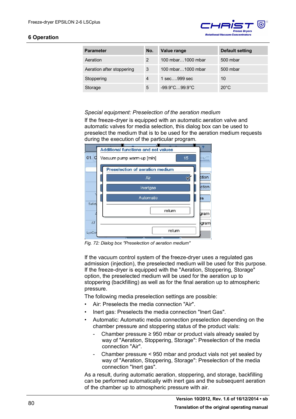 Martin Christ Epsilon 2-6D LSCplus User Manual | Page 80 / 135