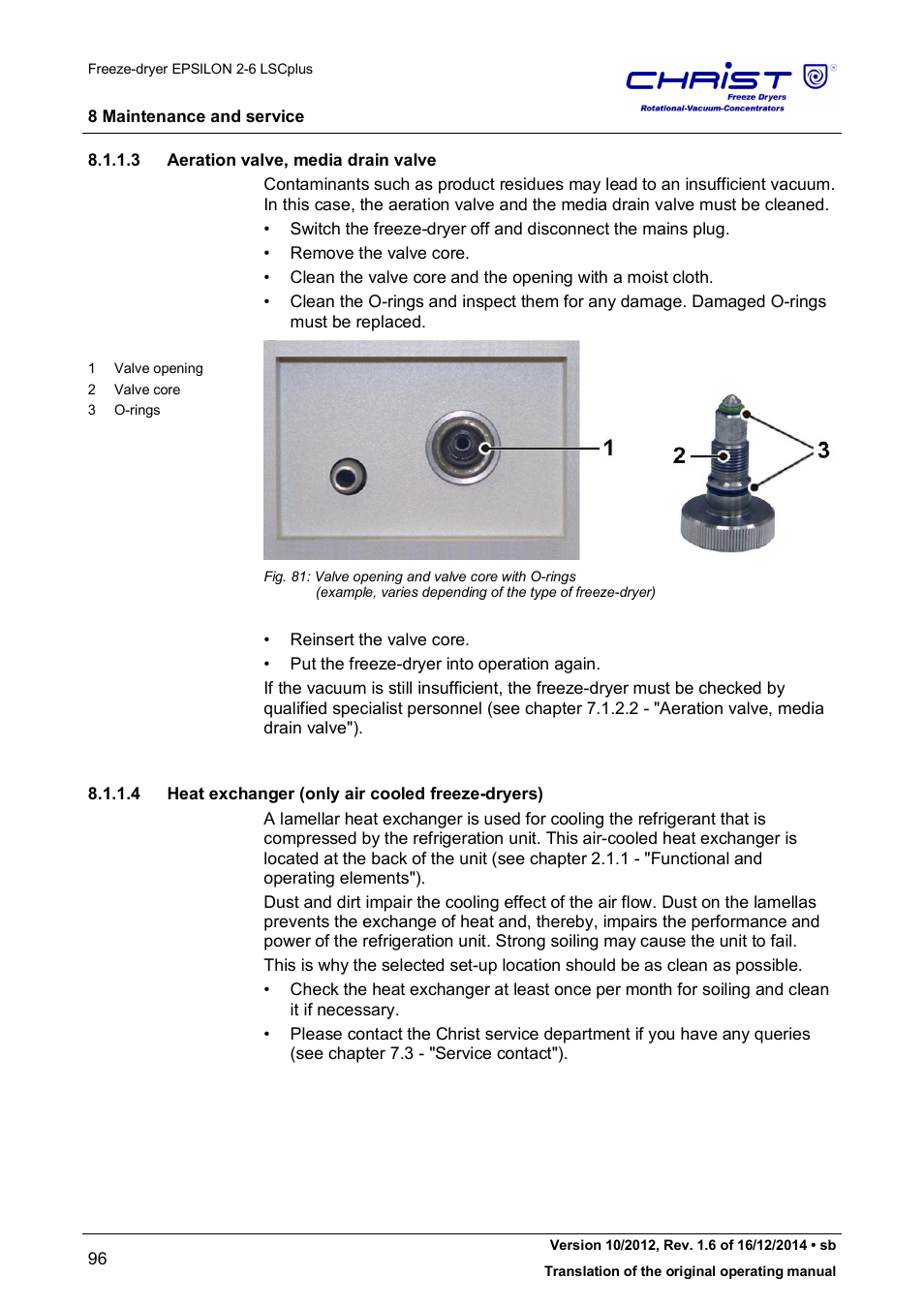 Martin Christ Epsilon 2-6D LSCplus User Manual | Page 96 / 135