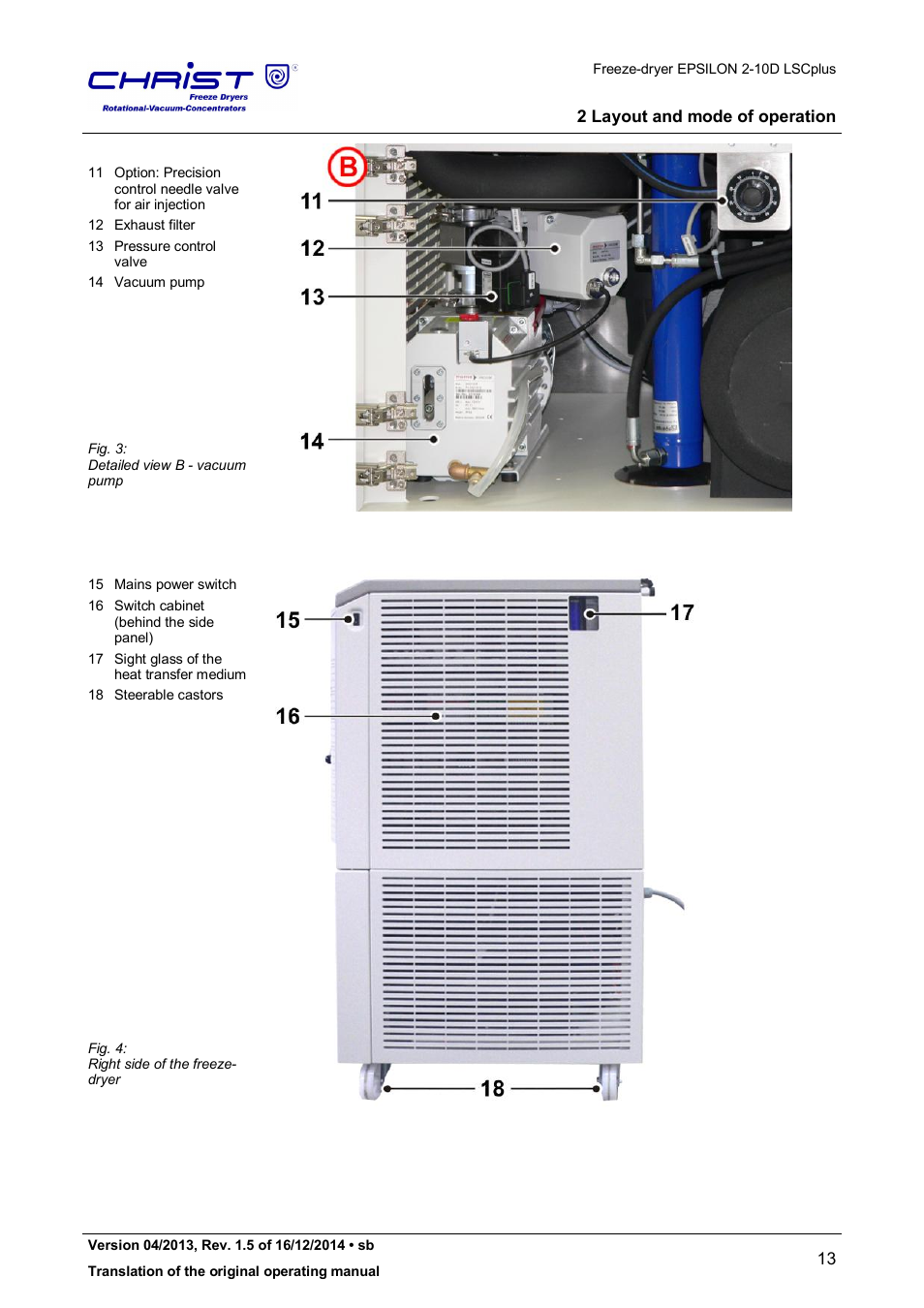 Martin Christ Epsilon 2-10D LSCplus User Manual | Page 13 / 135
