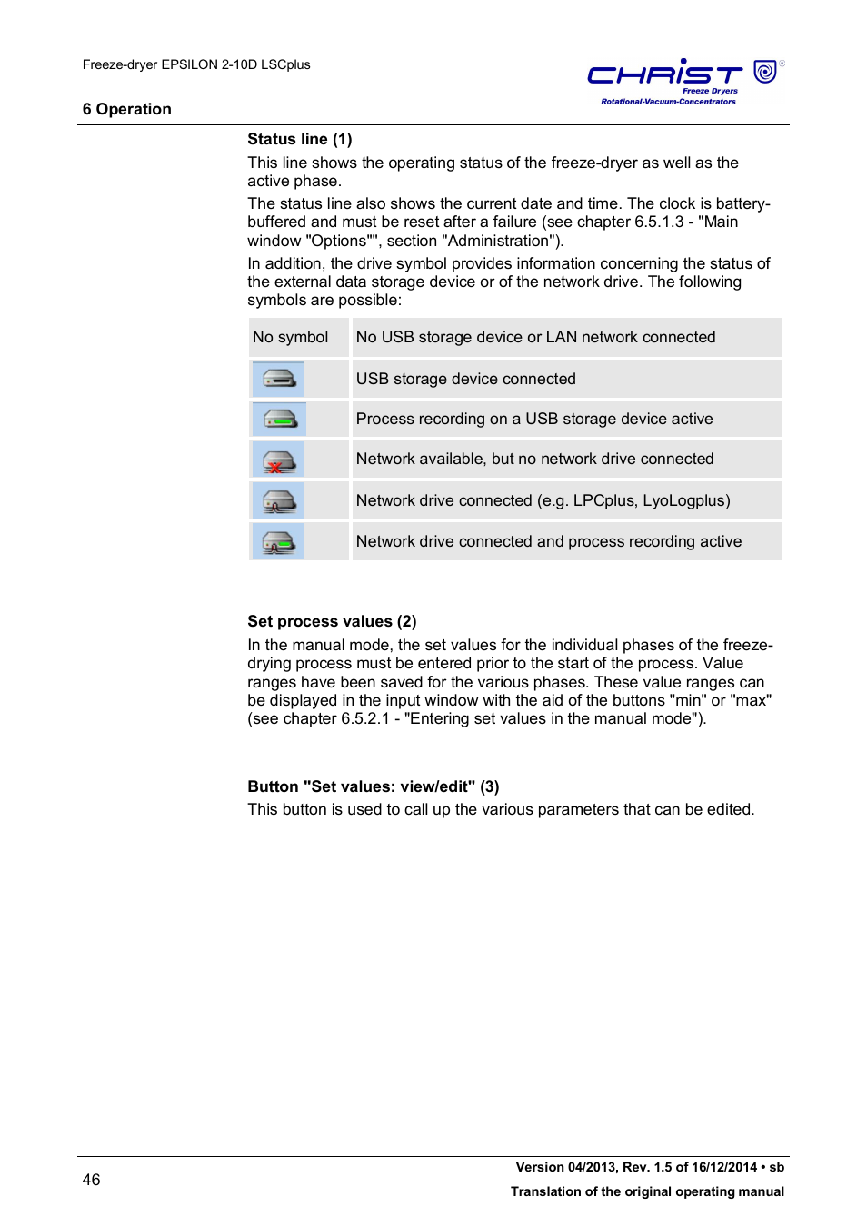 Martin Christ Epsilon 2-10D LSCplus User Manual | Page 46 / 135