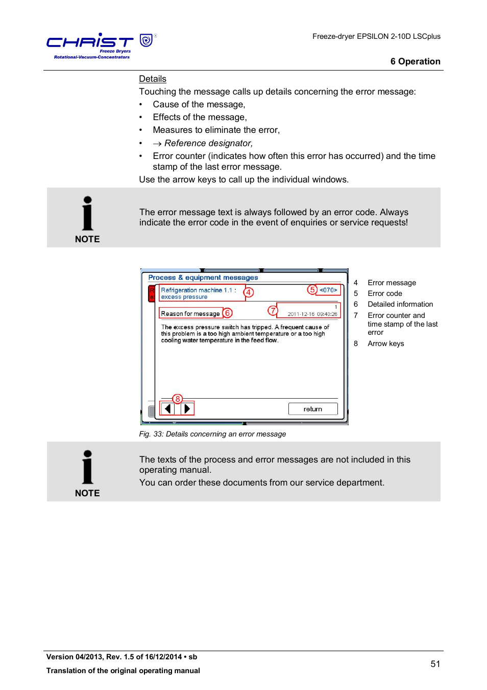 Martin Christ Epsilon 2-10D LSCplus User Manual | Page 51 / 135