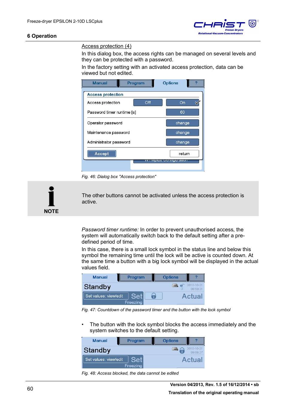 Martin Christ Epsilon 2-10D LSCplus User Manual | Page 60 / 135