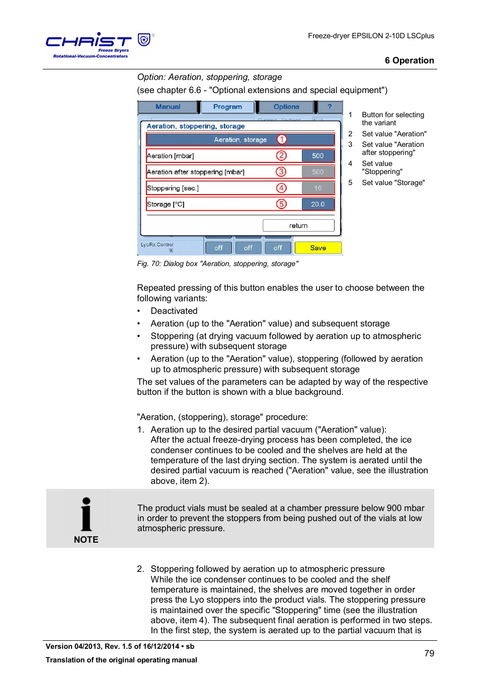 Martin Christ Epsilon 2-10D LSCplus User Manual | Page 79 / 135