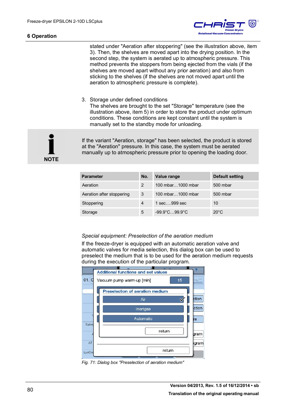 Martin Christ Epsilon 2-10D LSCplus User Manual | Page 80 / 135