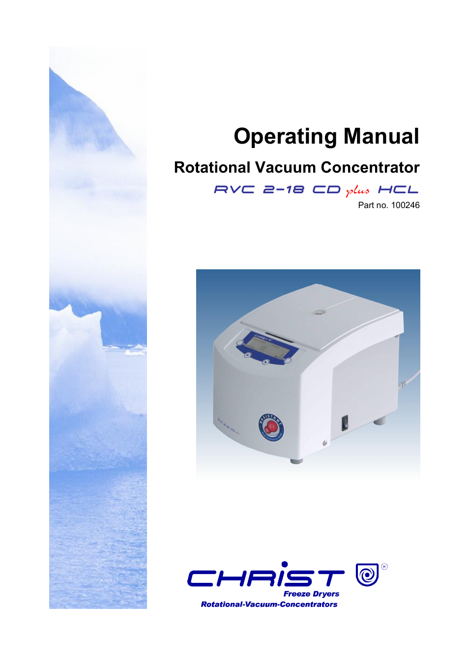 Martin Christ RVC 2-18 CDplus User Manual | 84 pages