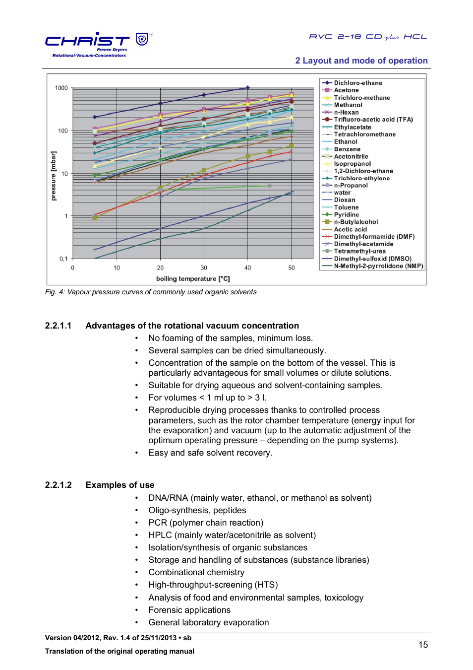 Martin Christ RVC 2-18 CDplus User Manual | Page 15 / 84