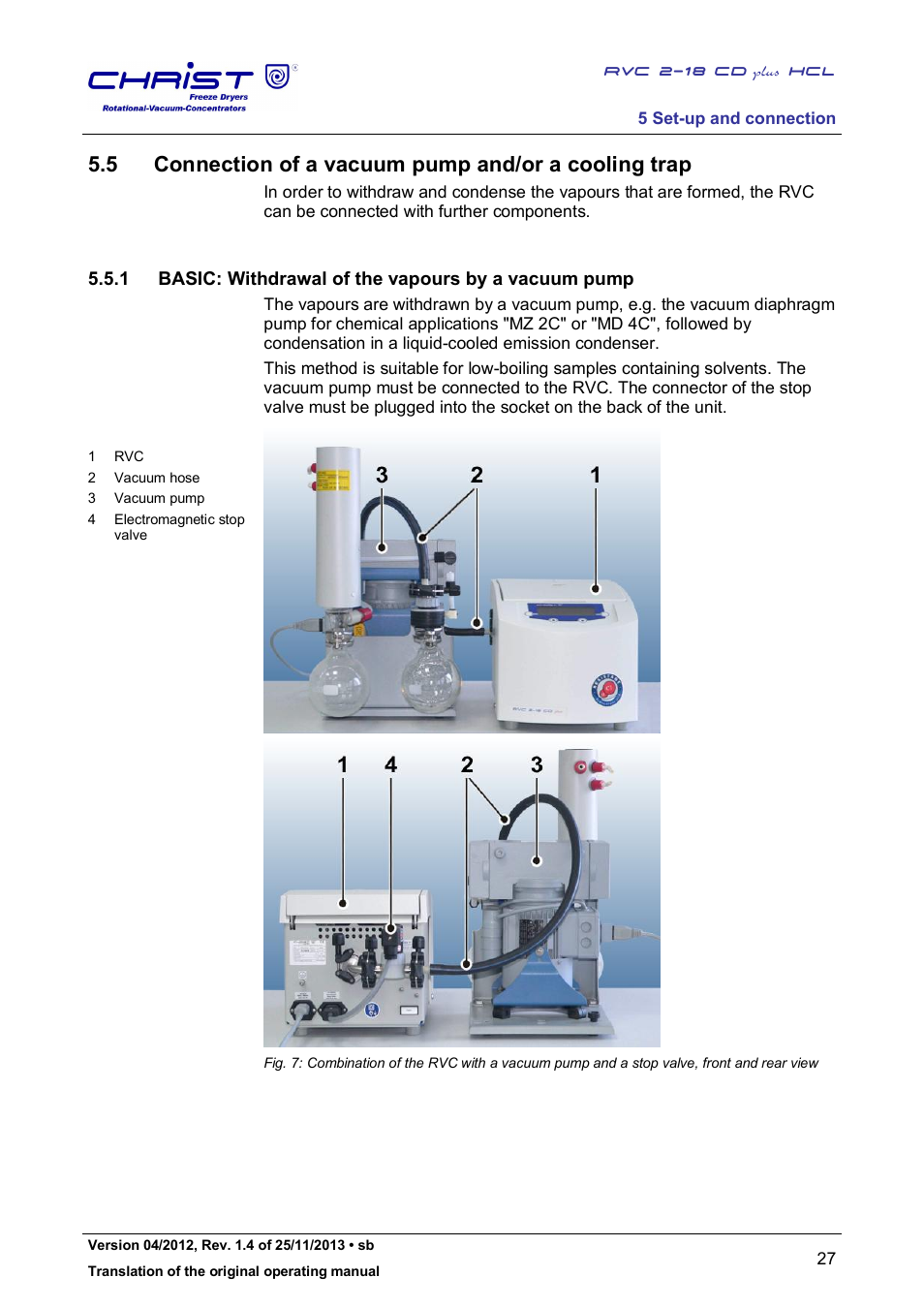 Martin Christ RVC 2-18 CDplus User Manual | Page 27 / 84