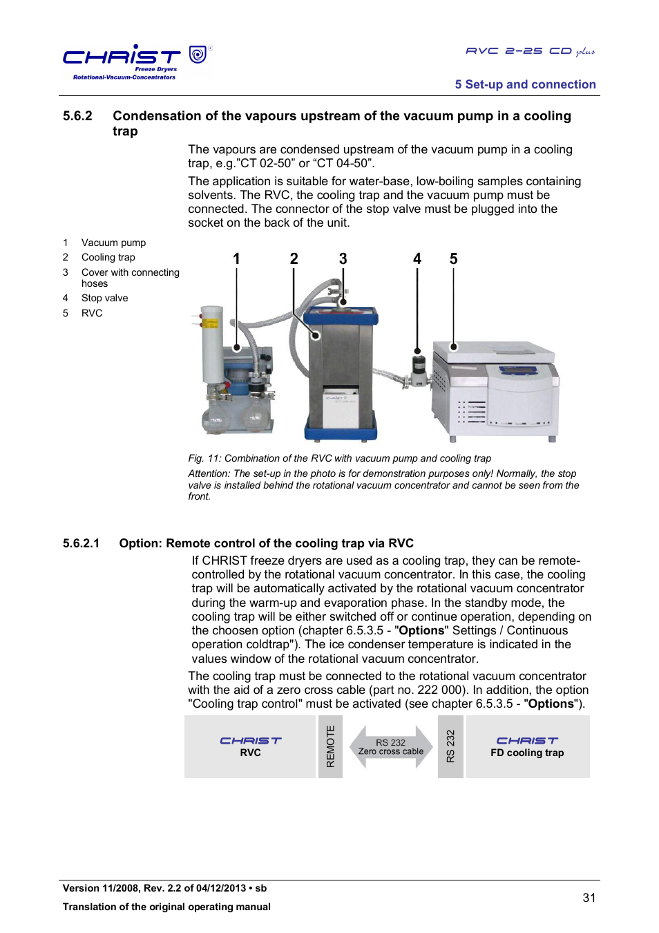 Martin Christ RVC 2-25 CDplus User Manual | Page 31 / 86