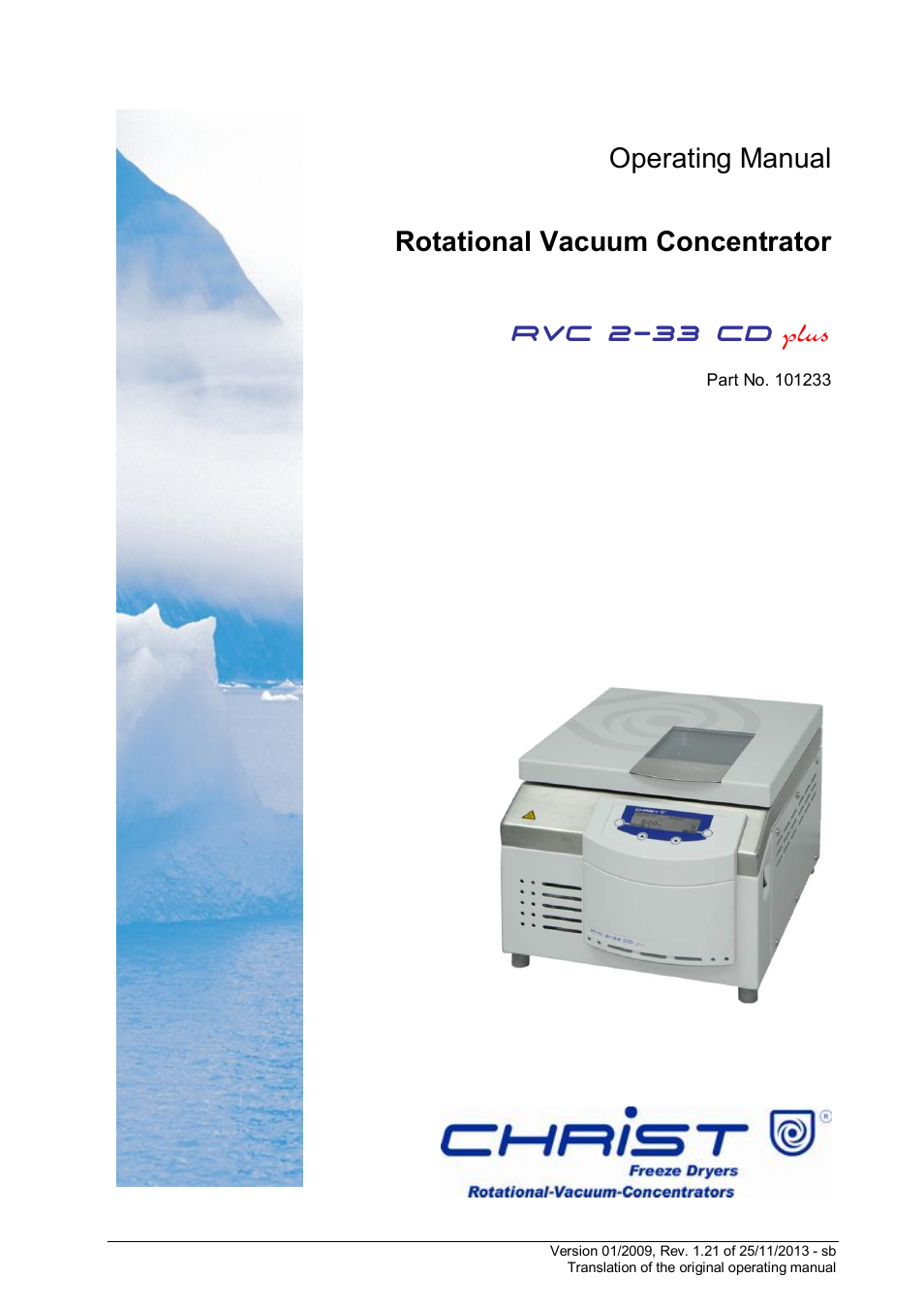 Martin Christ RVC 2-33 CDplus User Manual | 84 pages
