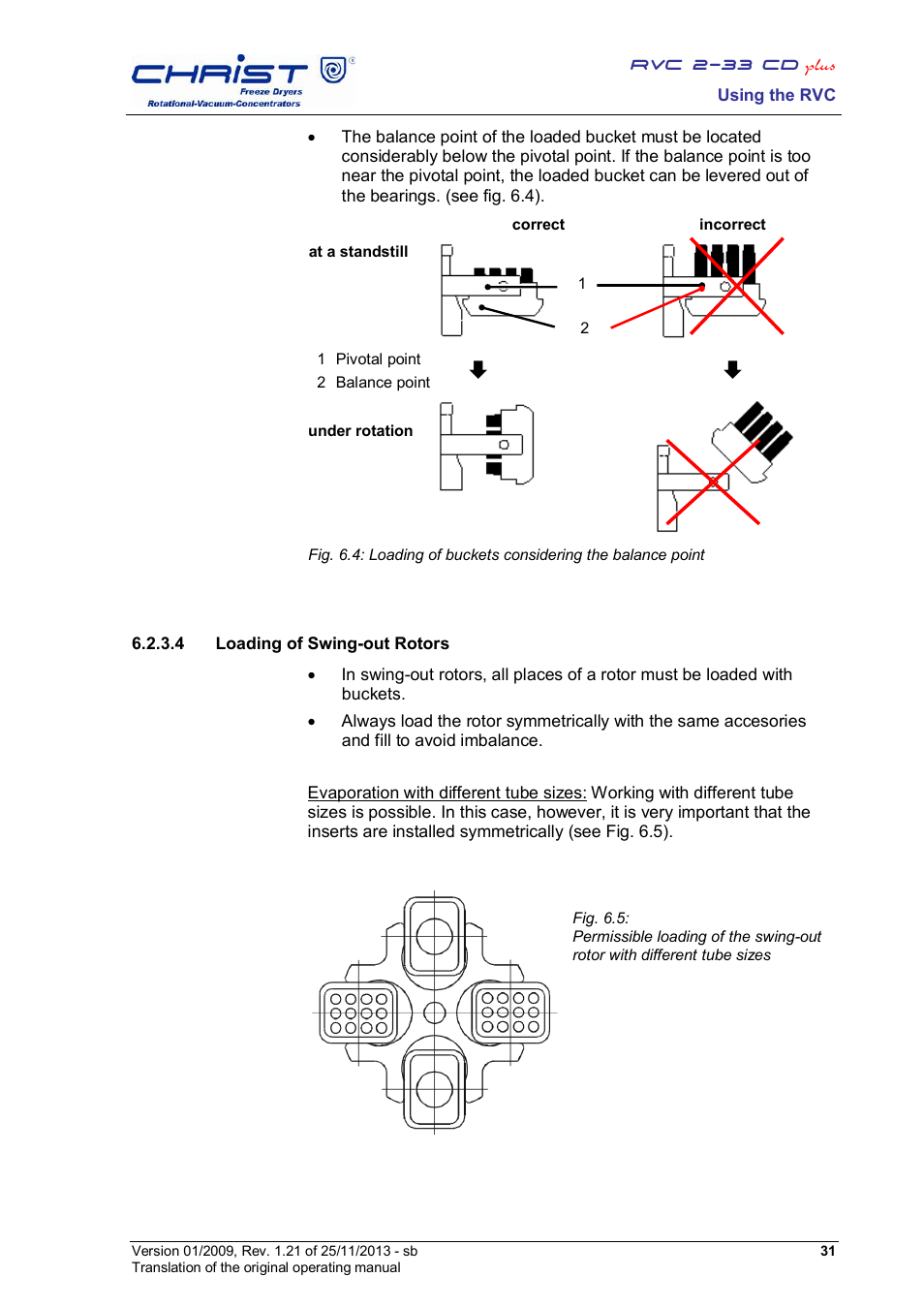 Martin Christ RVC 2-33 CDplus User Manual | Page 31 / 84