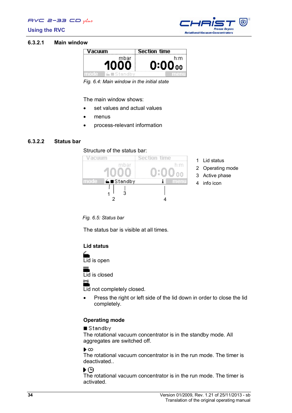 Martin Christ RVC 2-33 CDplus User Manual | Page 34 / 84