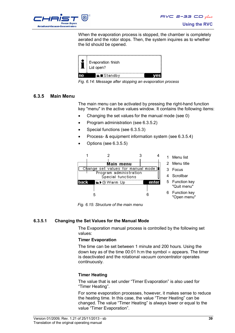 Martin Christ RVC 2-33 CDplus User Manual | Page 39 / 84