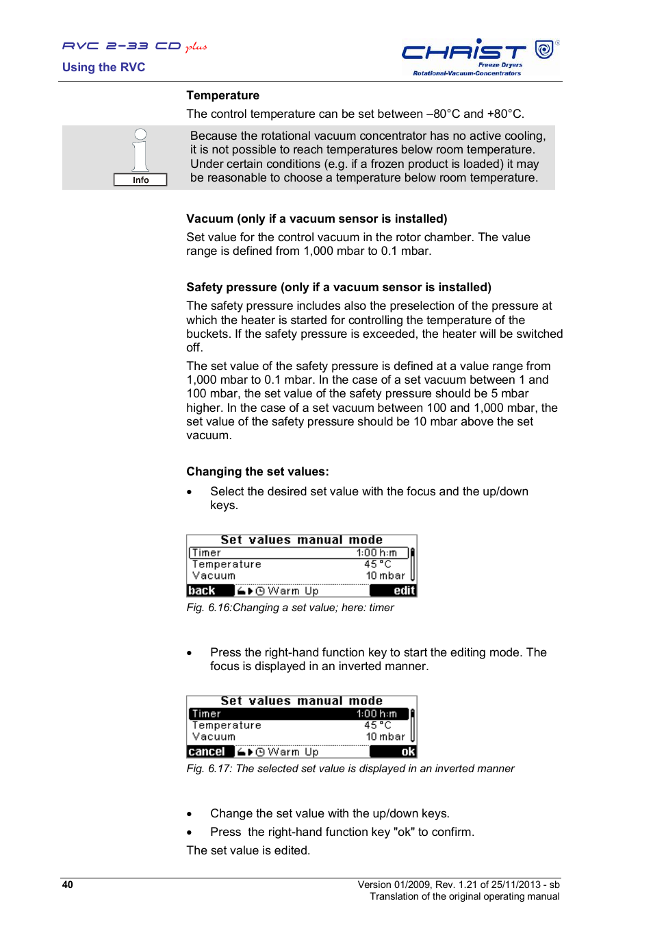 Martin Christ RVC 2-33 CDplus User Manual | Page 40 / 84