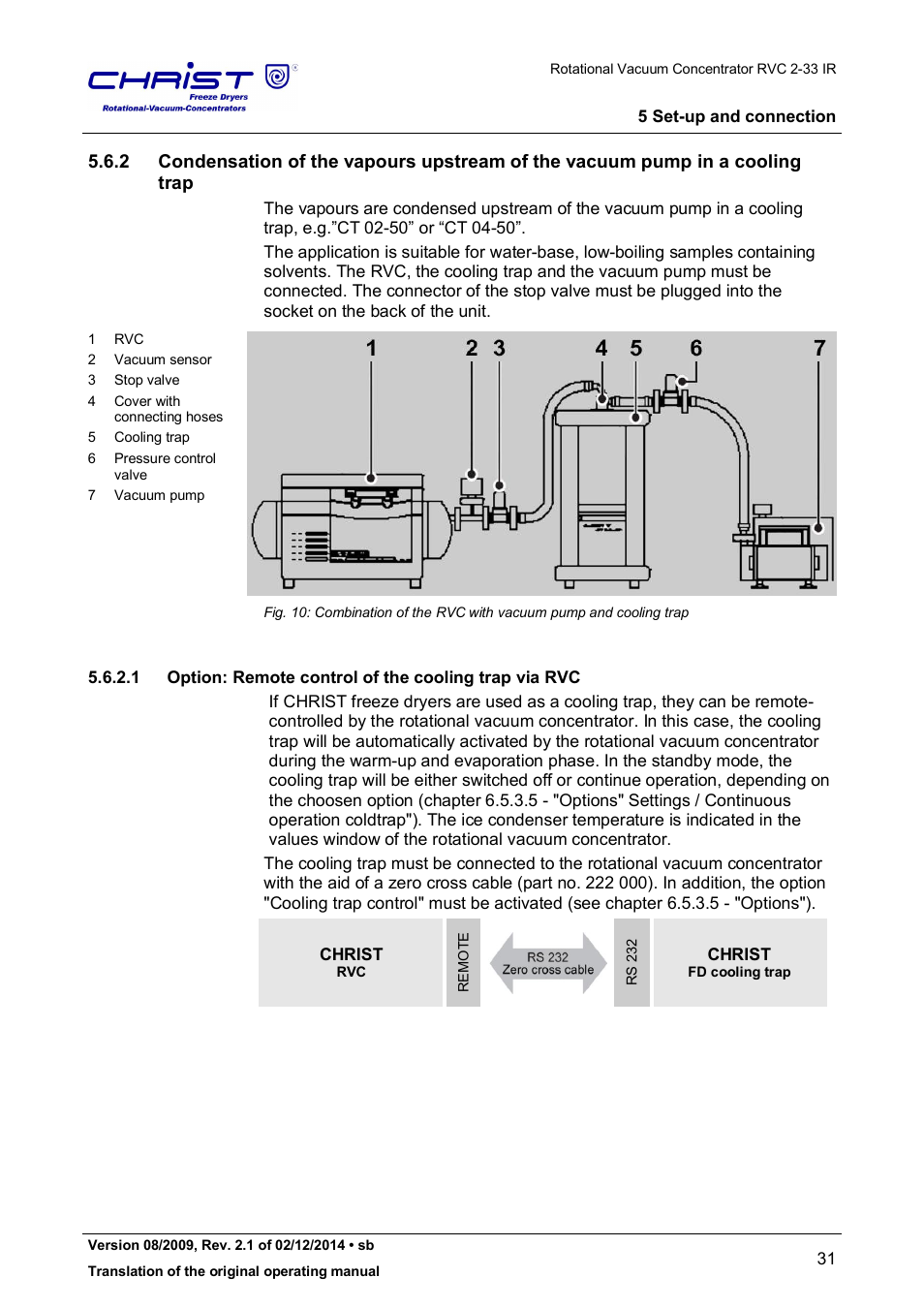 Martin Christ RVC 2-33 CDplus User Manual | Page 31 / 98
