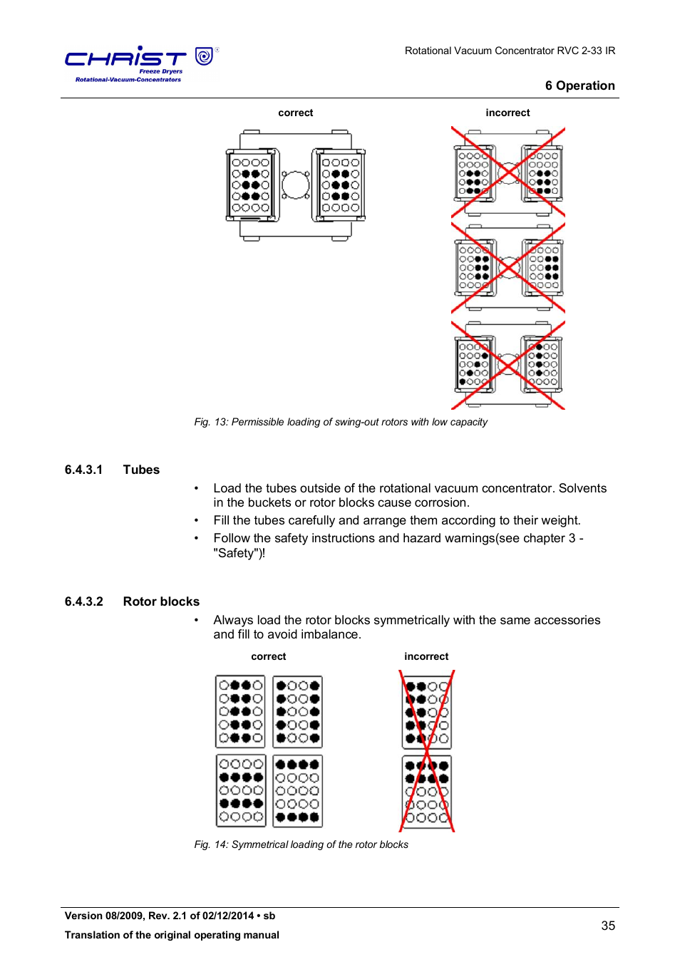 Martin Christ RVC 2-33 CDplus User Manual | Page 35 / 98