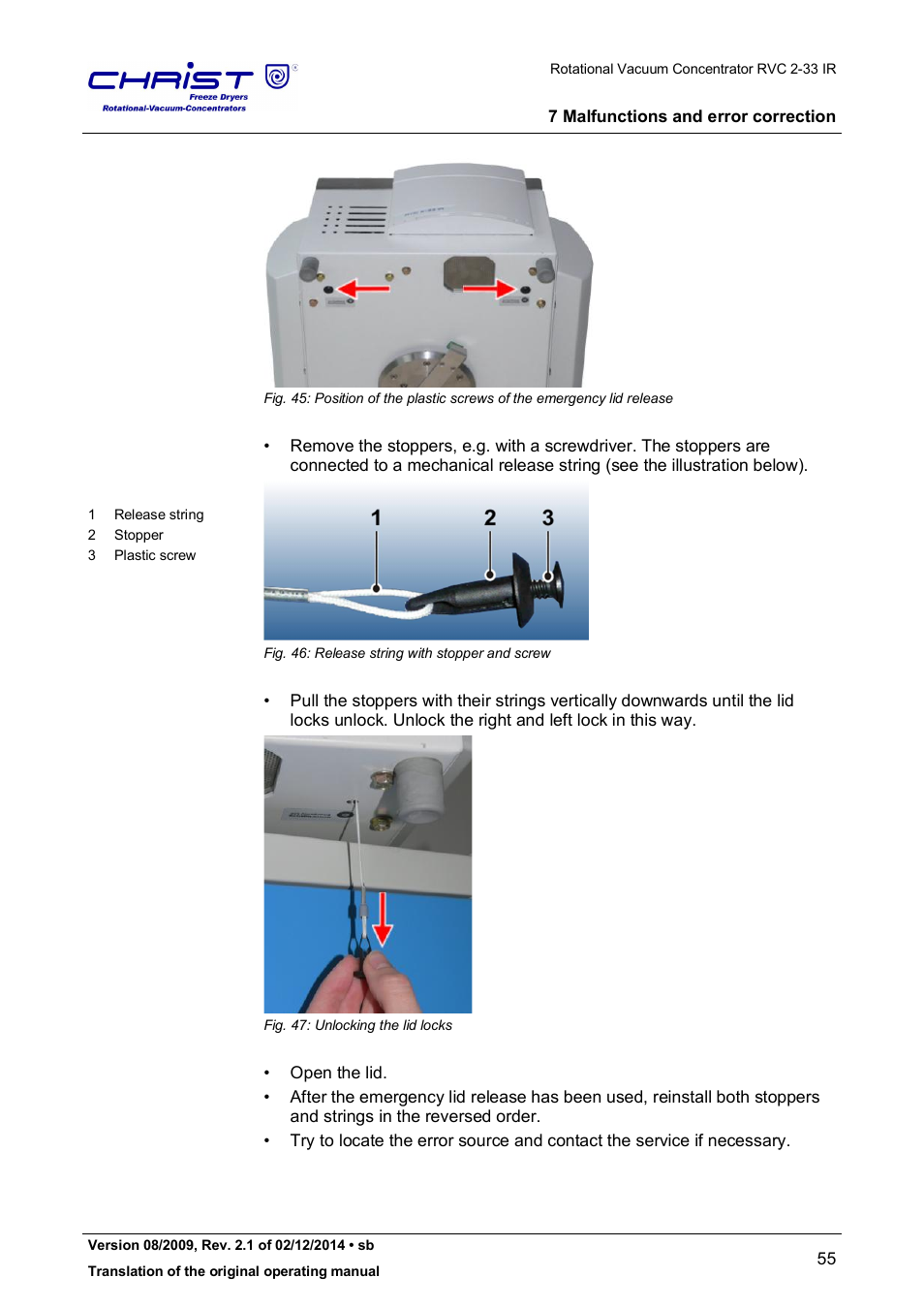 Martin Christ RVC 2-33 CDplus User Manual | Page 55 / 98