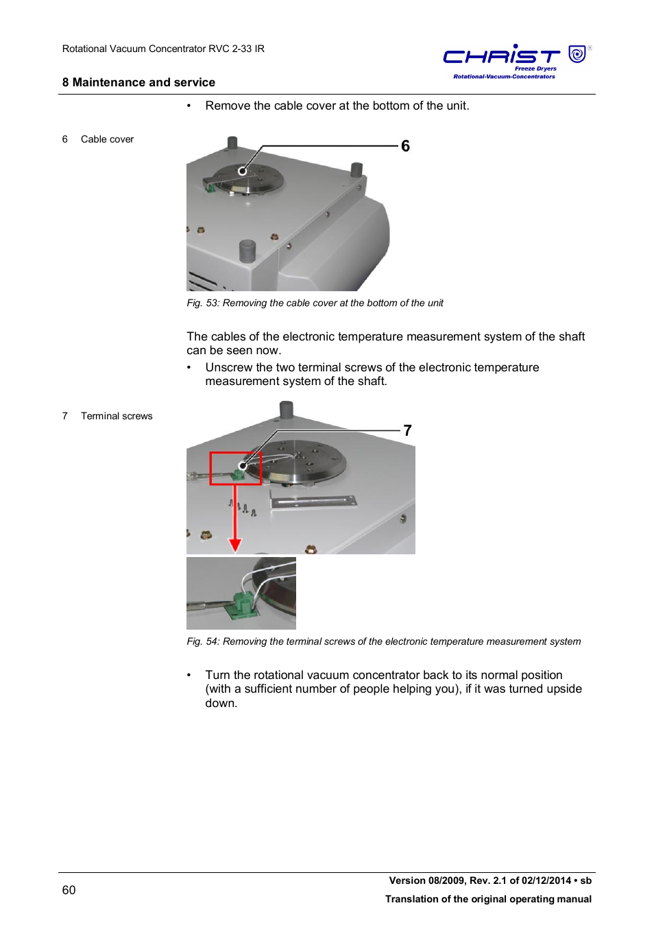 Martin Christ RVC 2-33 CDplus User Manual | Page 60 / 98