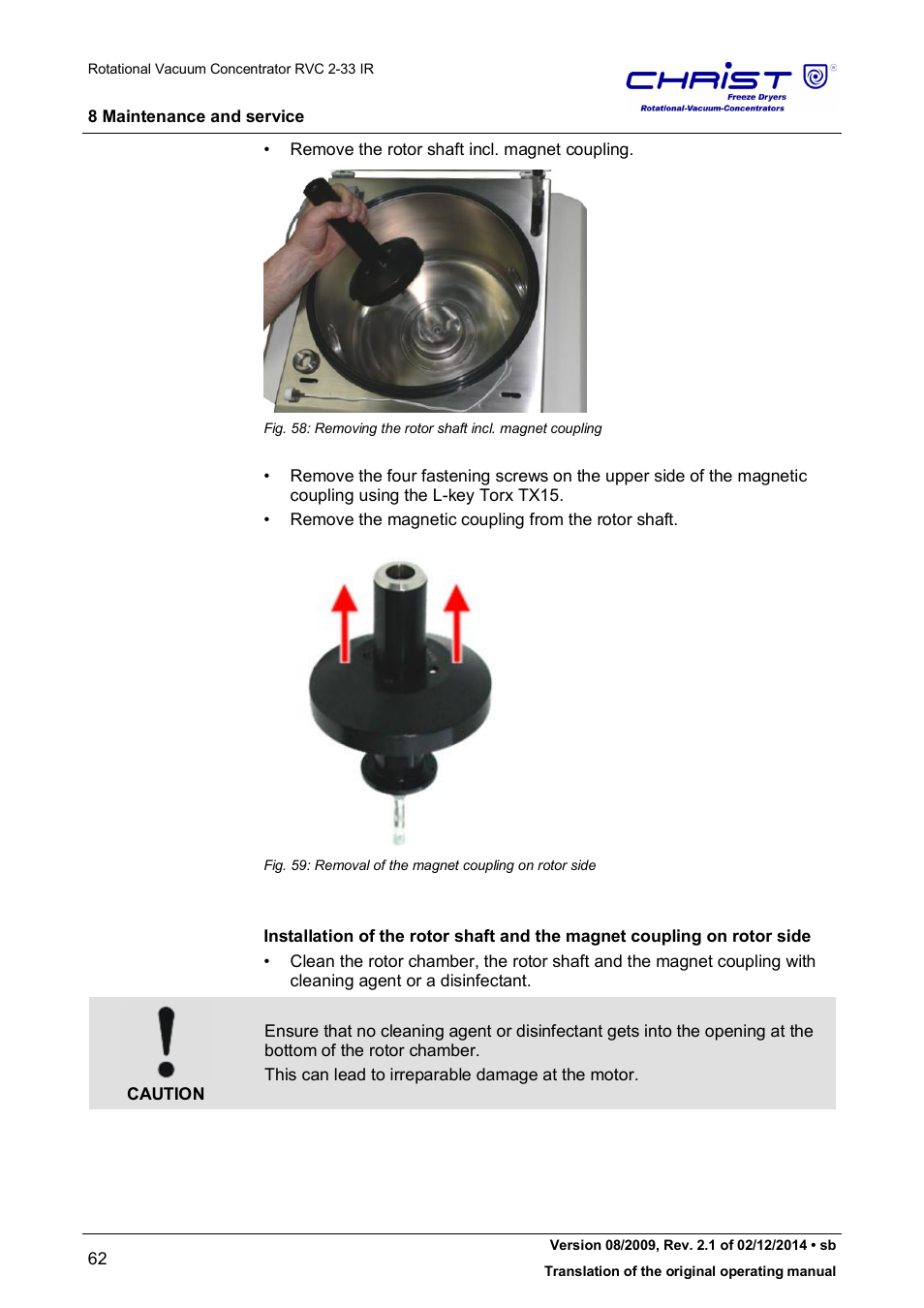 Martin Christ RVC 2-33 CDplus User Manual | Page 62 / 98