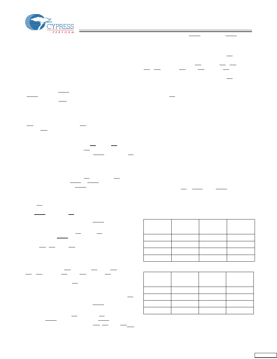 Functional overview, Linear burst address table (mode = gnd) | Cypress CY7C1336H User Manual | Page 4 / 15