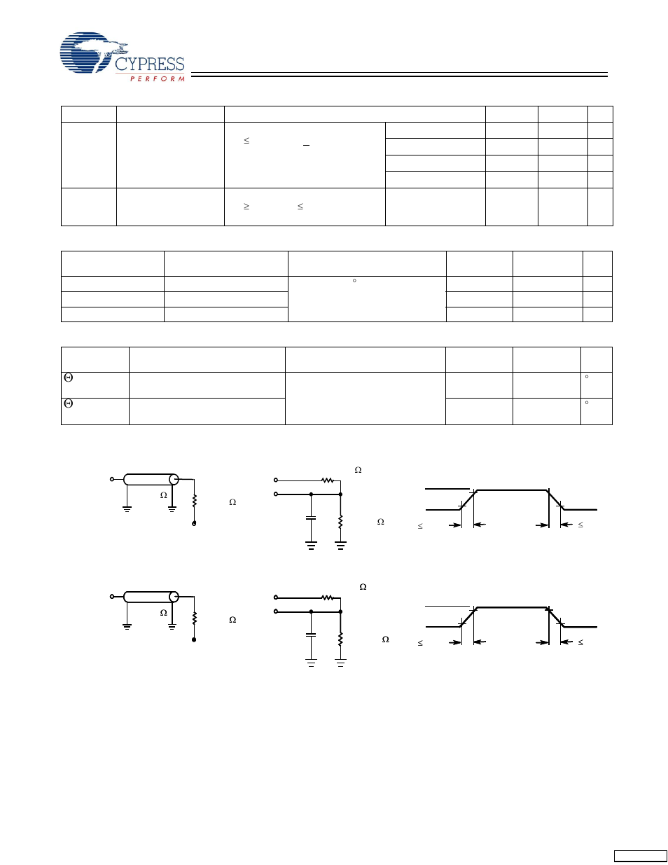 Capacitance, Thermal resistance, Ac test loads and waveforms | Electrical characteristics | Cypress CY7C1339G User Manual | Page 9 / 18