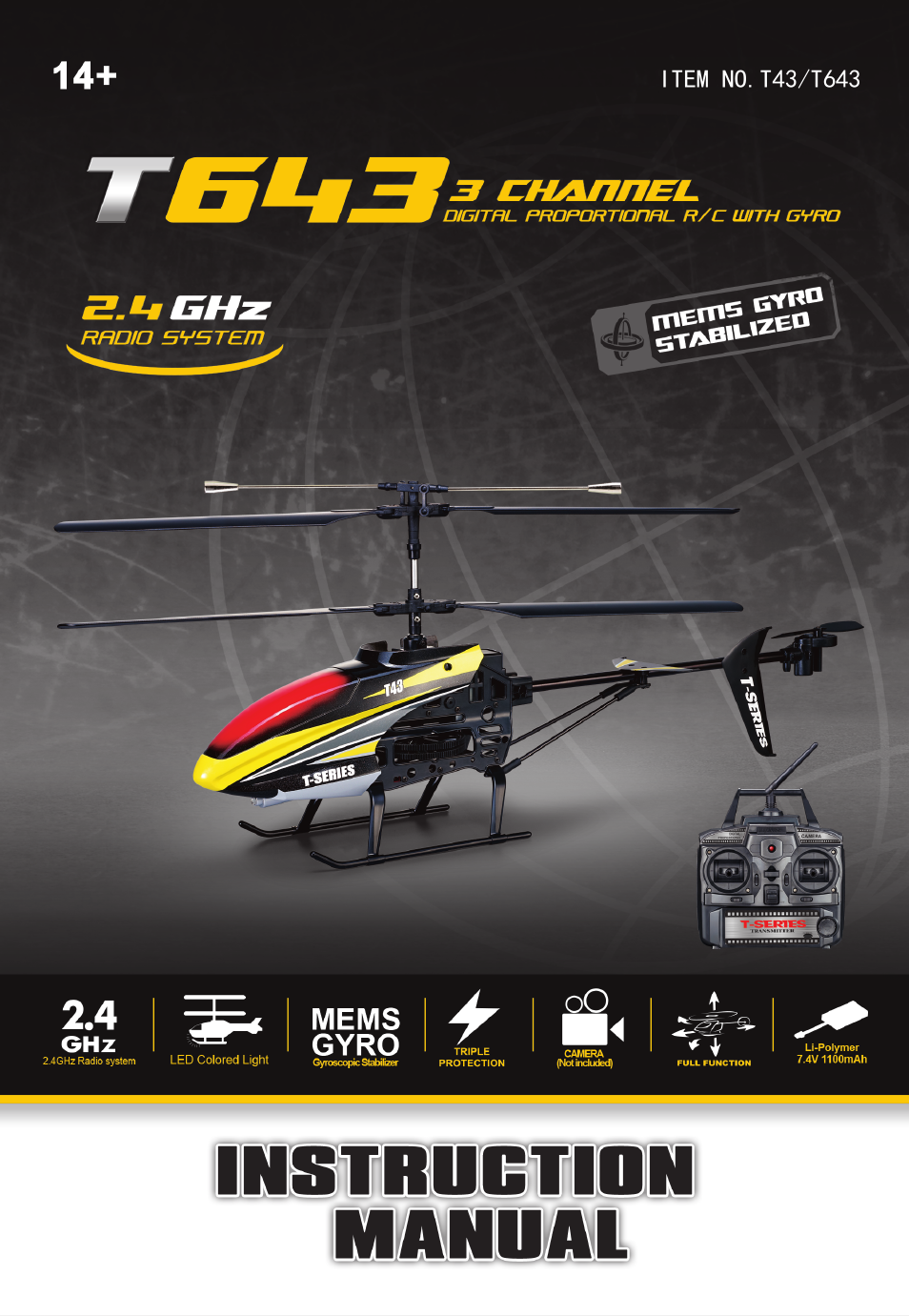 Meijiaxin Toys T43 User Manual | 7 pages