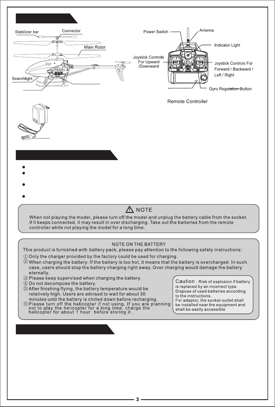 Meijiaxin Toys T41C User Manual | Page 3 / 6