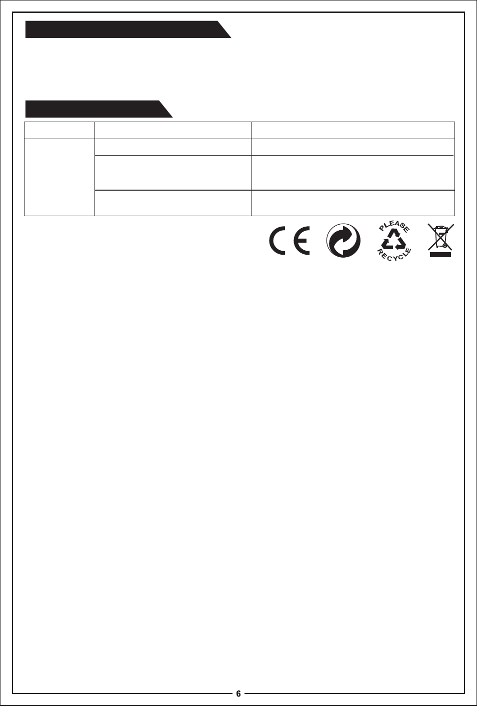 Circuit protection devices trouble shooting | Meijiaxin Toys T41C User Manual | Page 6 / 6