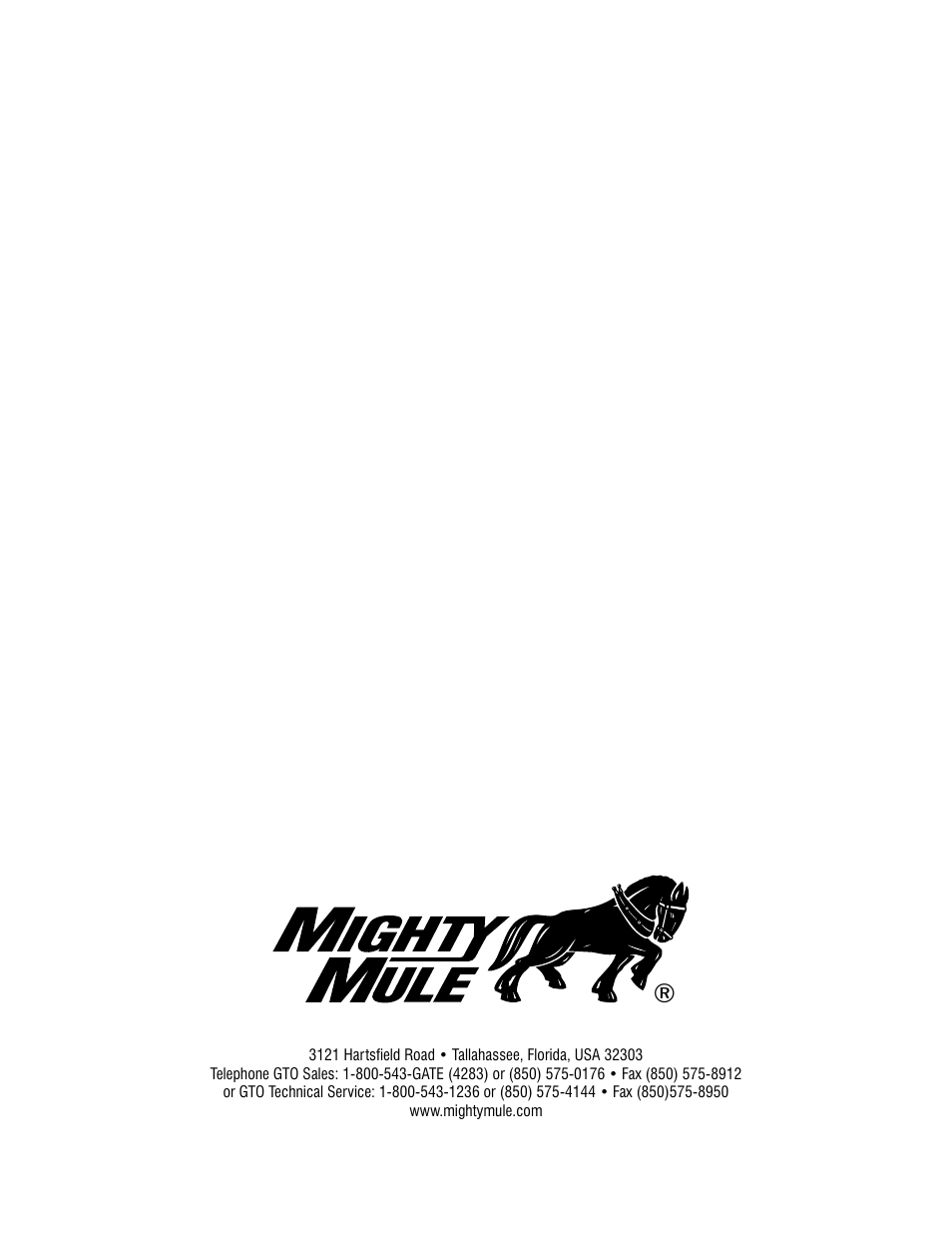 E-z gate openers | Mighty Mule FM200 User Manual | Page 36 / 36