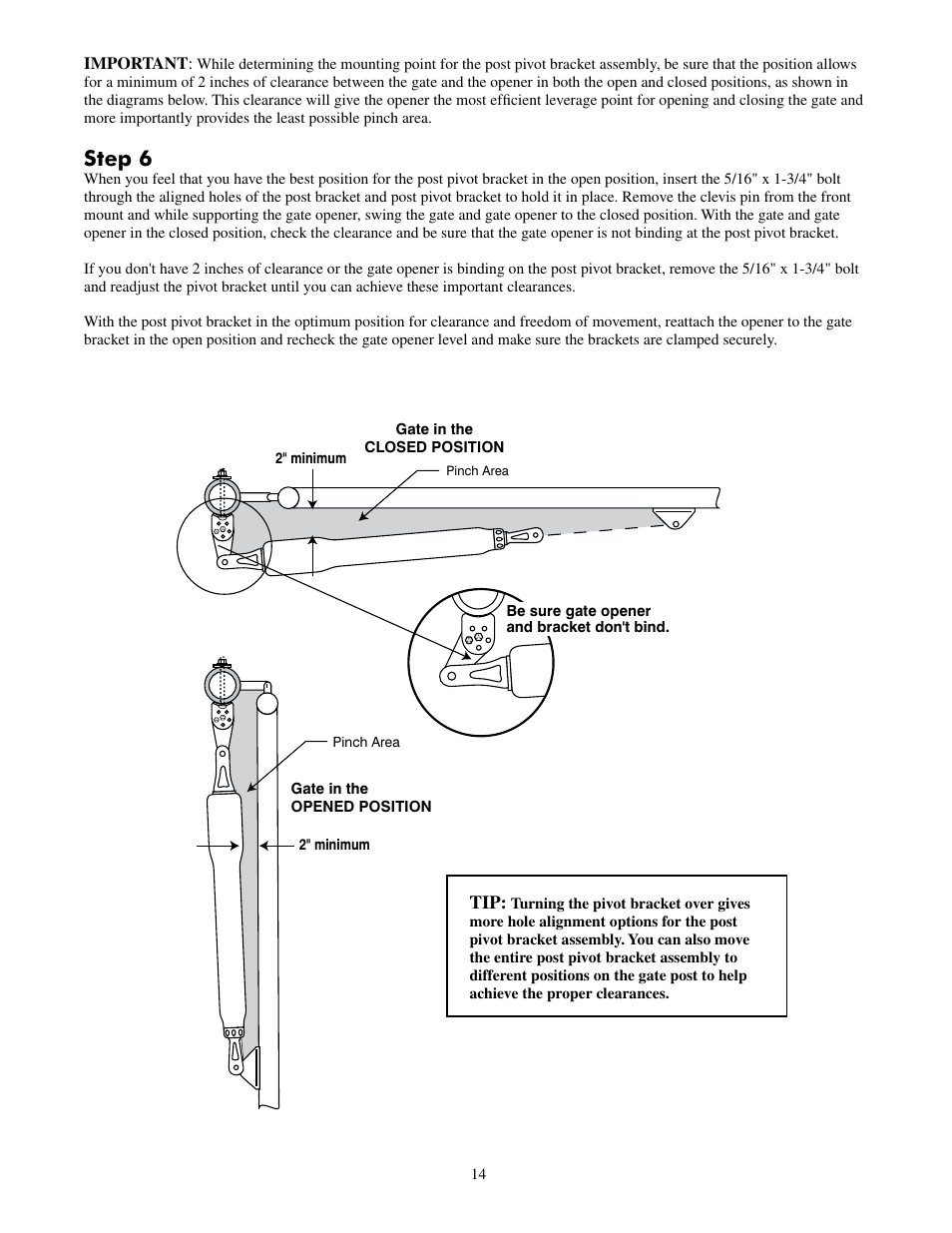 Step 6 | Mighty Mule FM500 Green Board User Manual | Page 18 / 42