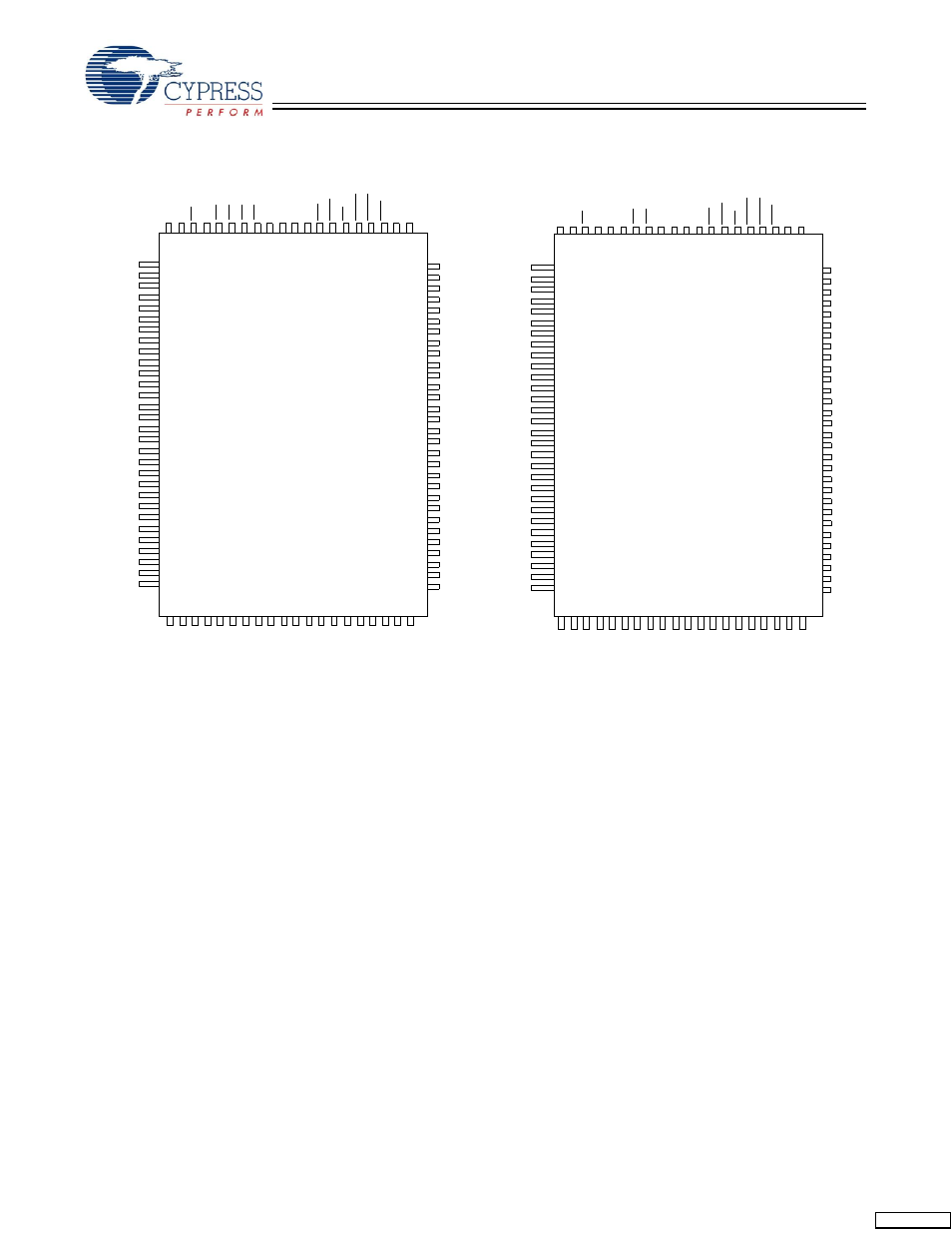 Pin configurations, Pin tqfp pinout (2 chip enables) (aj version), Continued) | Cypress CY7C1361C User Manual | Page 4 / 31