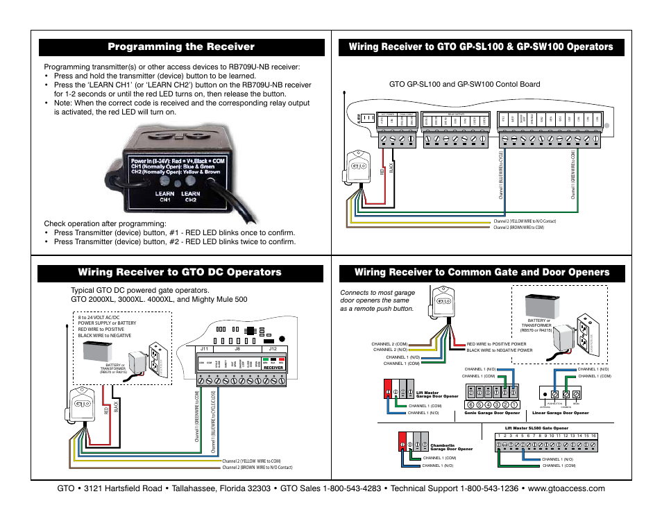 Mighty Mule RB709U-NB User Manual | Page 2 / 2