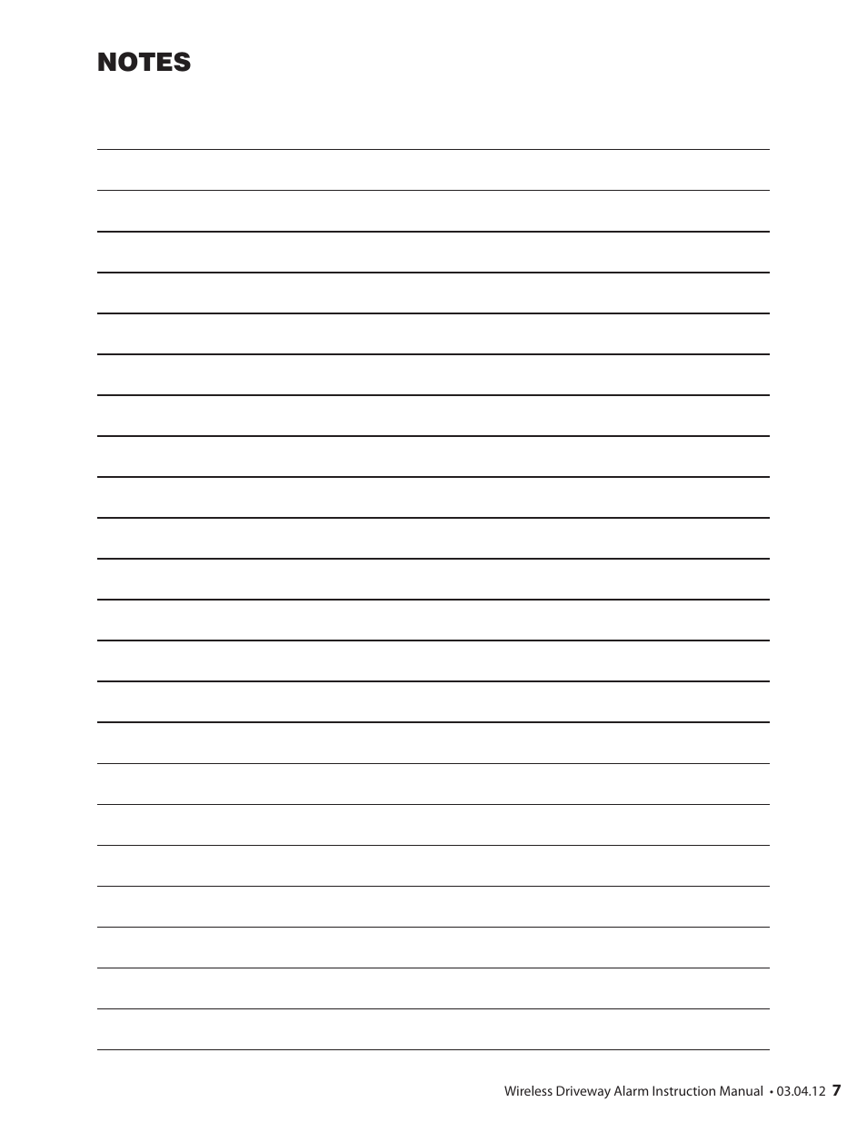 Mighty Mule FM131 User Manual | Page 7 / 8
