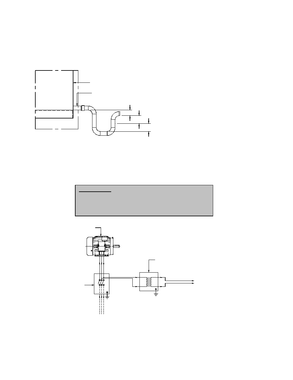 Drainage detail, Wiring installation, Figure-6. isolation damper wiring schematic | MK Plastics KVC IO&M User Manual | Page 10 / 12