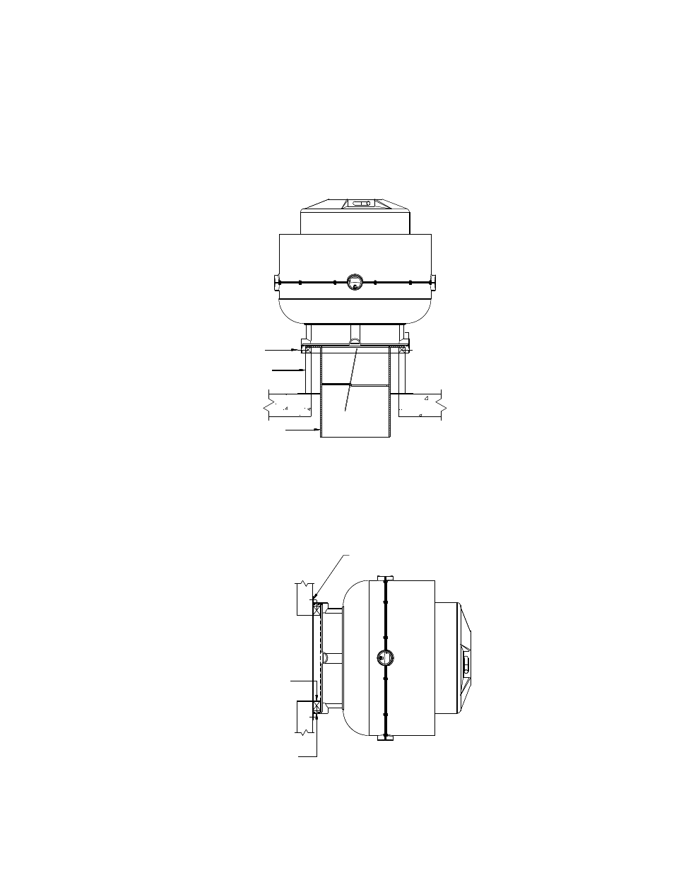 Roof mounted fans, Wall mounted fans | MK Plastics RBK IO&M User Manual | Page 3 / 9