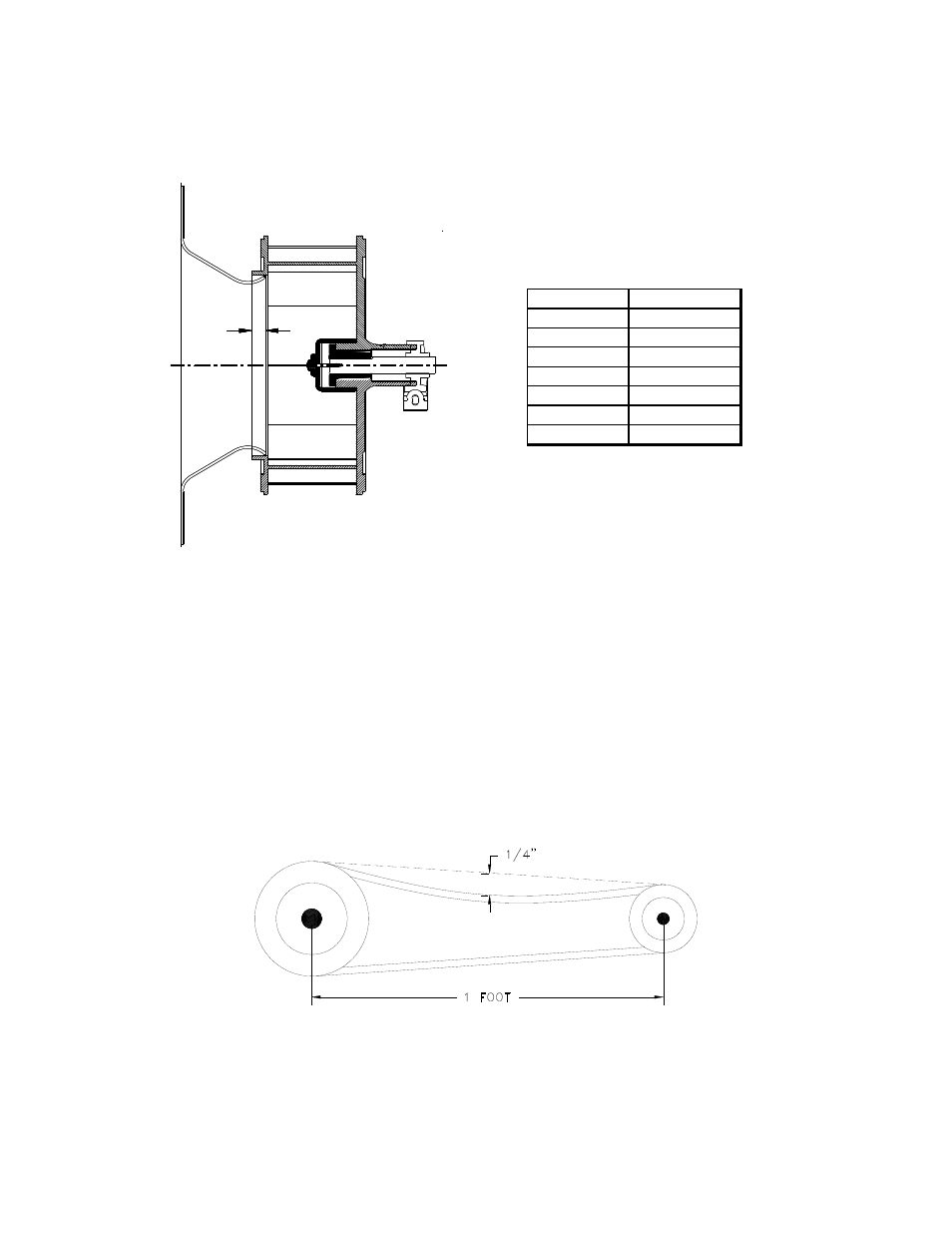 Belt and pulley installation, Fig. 7 – belt & pulley tension, Wheel-to-inlet clearance/overlap | MK Plastics RBK IO&M User Manual | Page 4 / 9