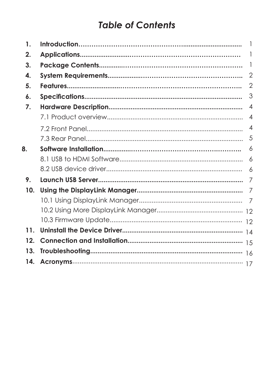 Cypress CDL-160ETH User Manual | Page 4 / 28