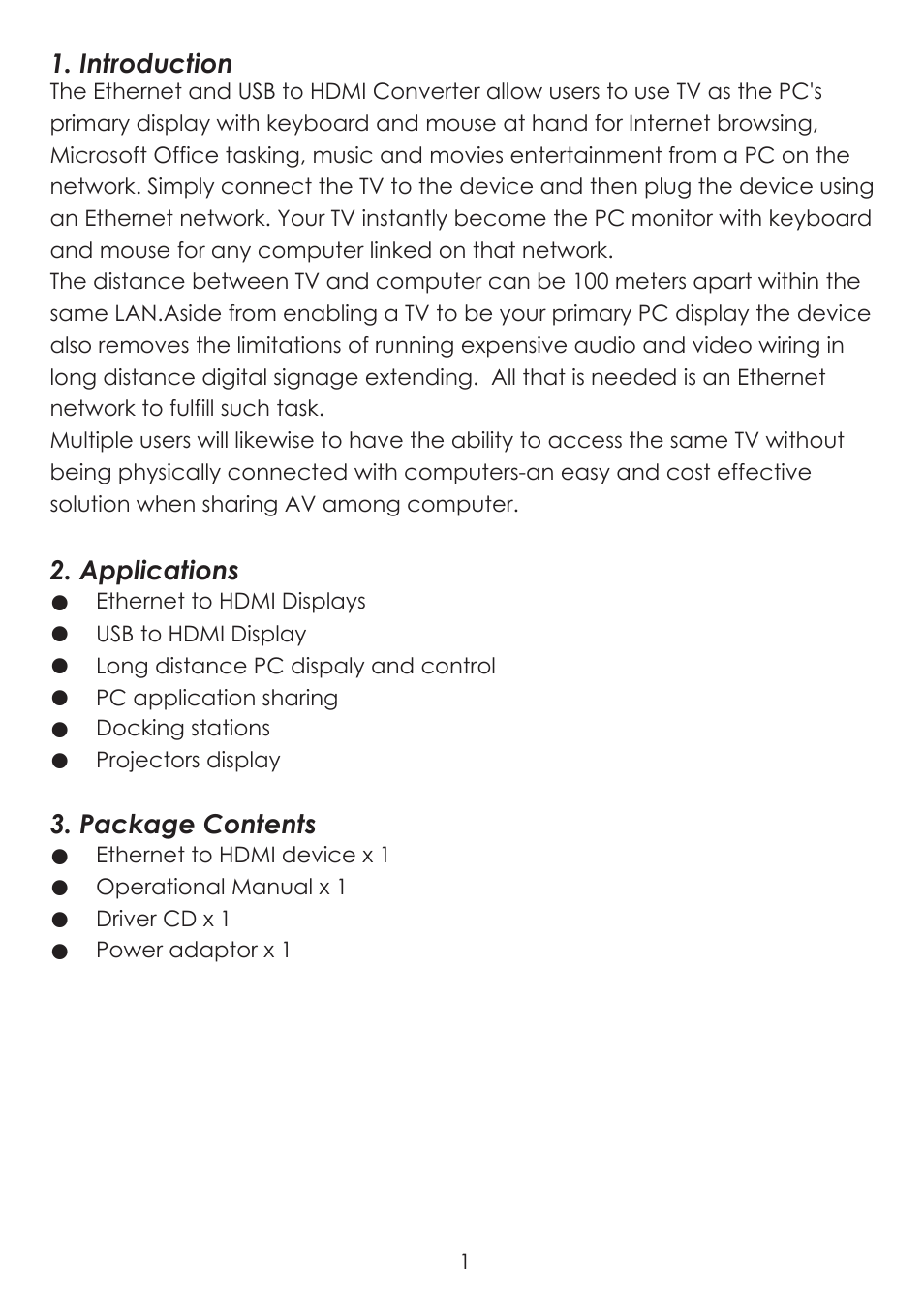 Cypress CDL-160ETH User Manual | Page 5 / 28