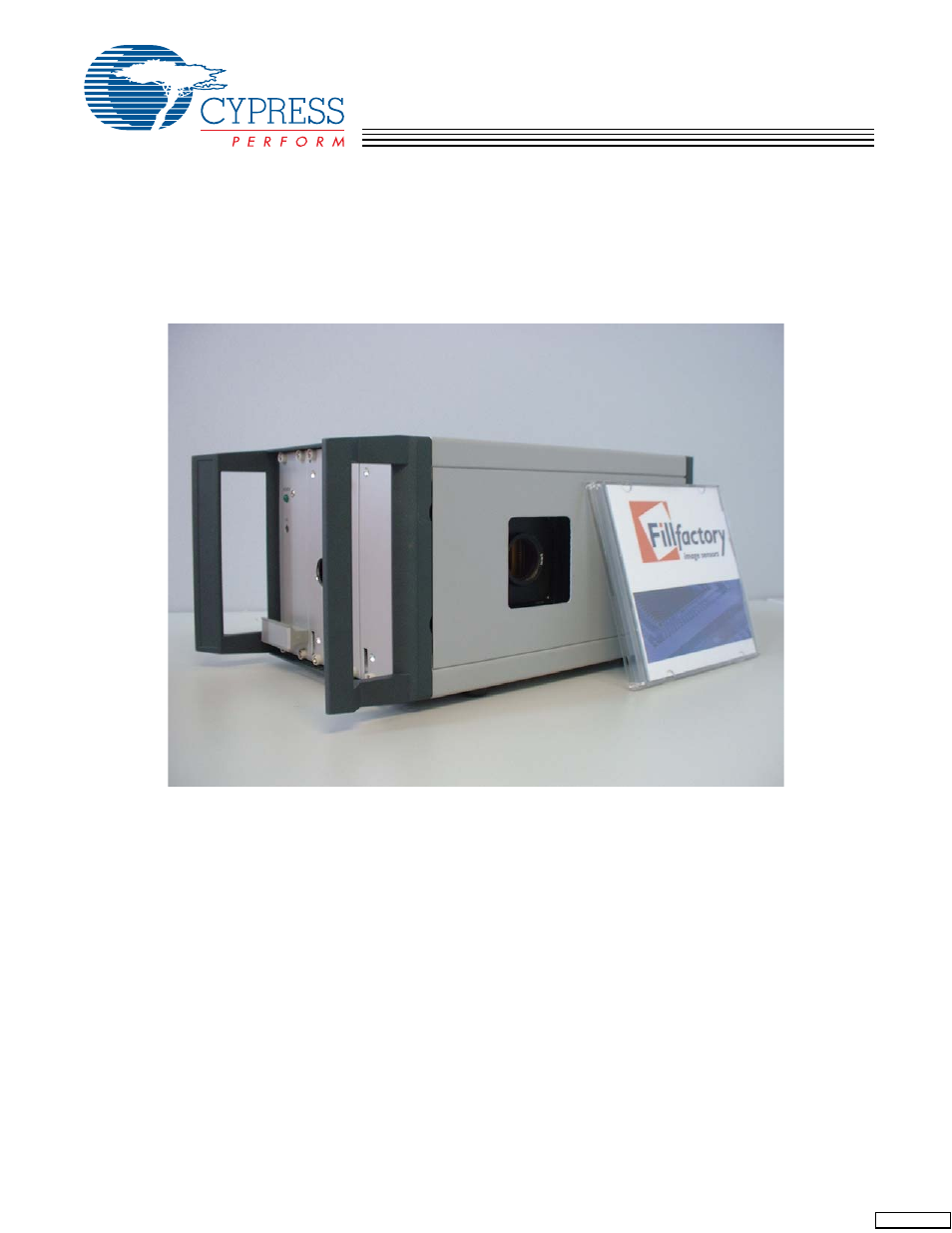 Cypress LUPA User Manual | 6 pages