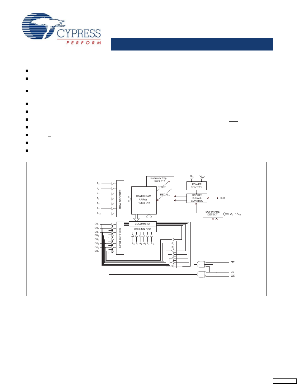 Cypress STK12C68-5 User Manual | 18 pages