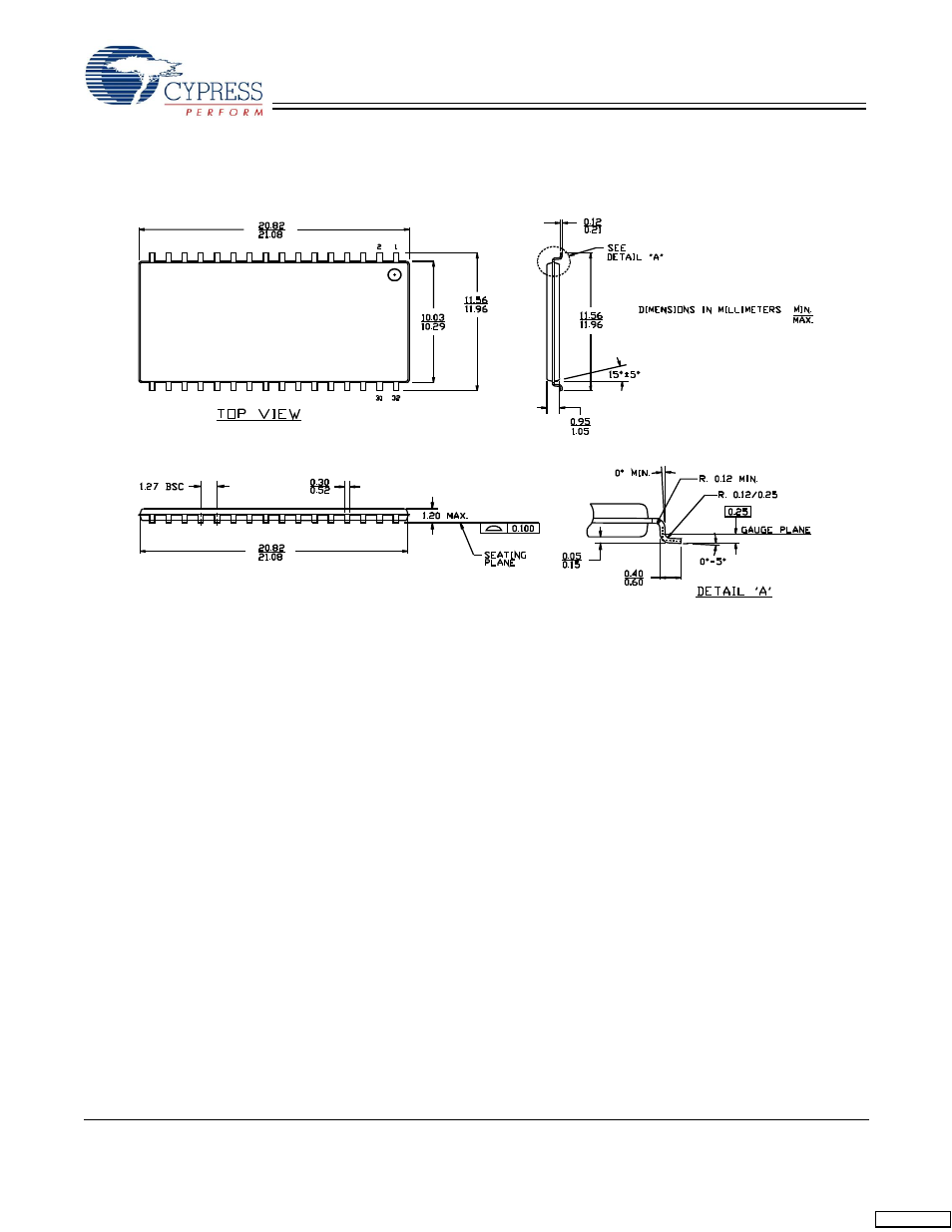 Cypress CY7C1019D User Manual | Page 10 / 11