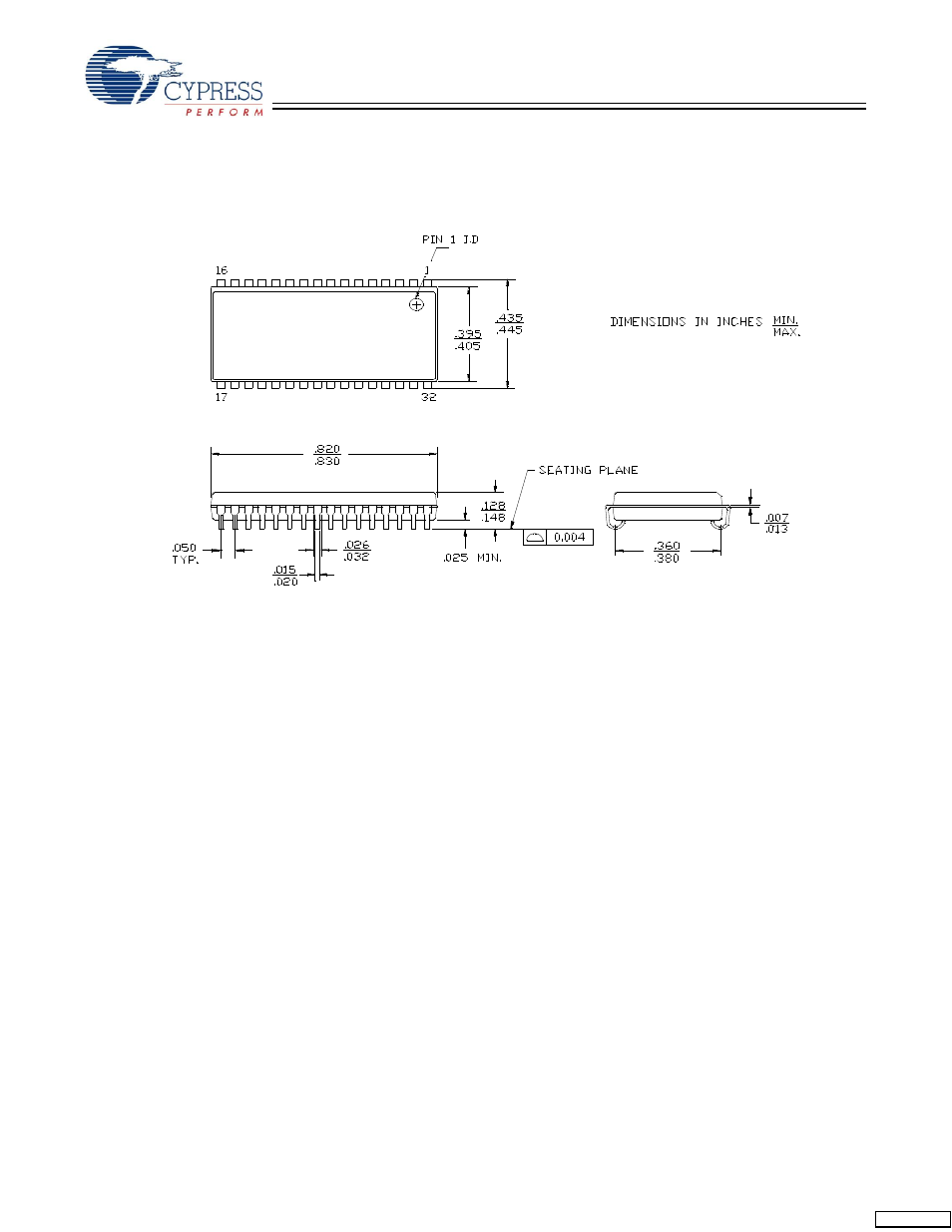 Cypress CY7C1019D User Manual | Page 9 / 11
