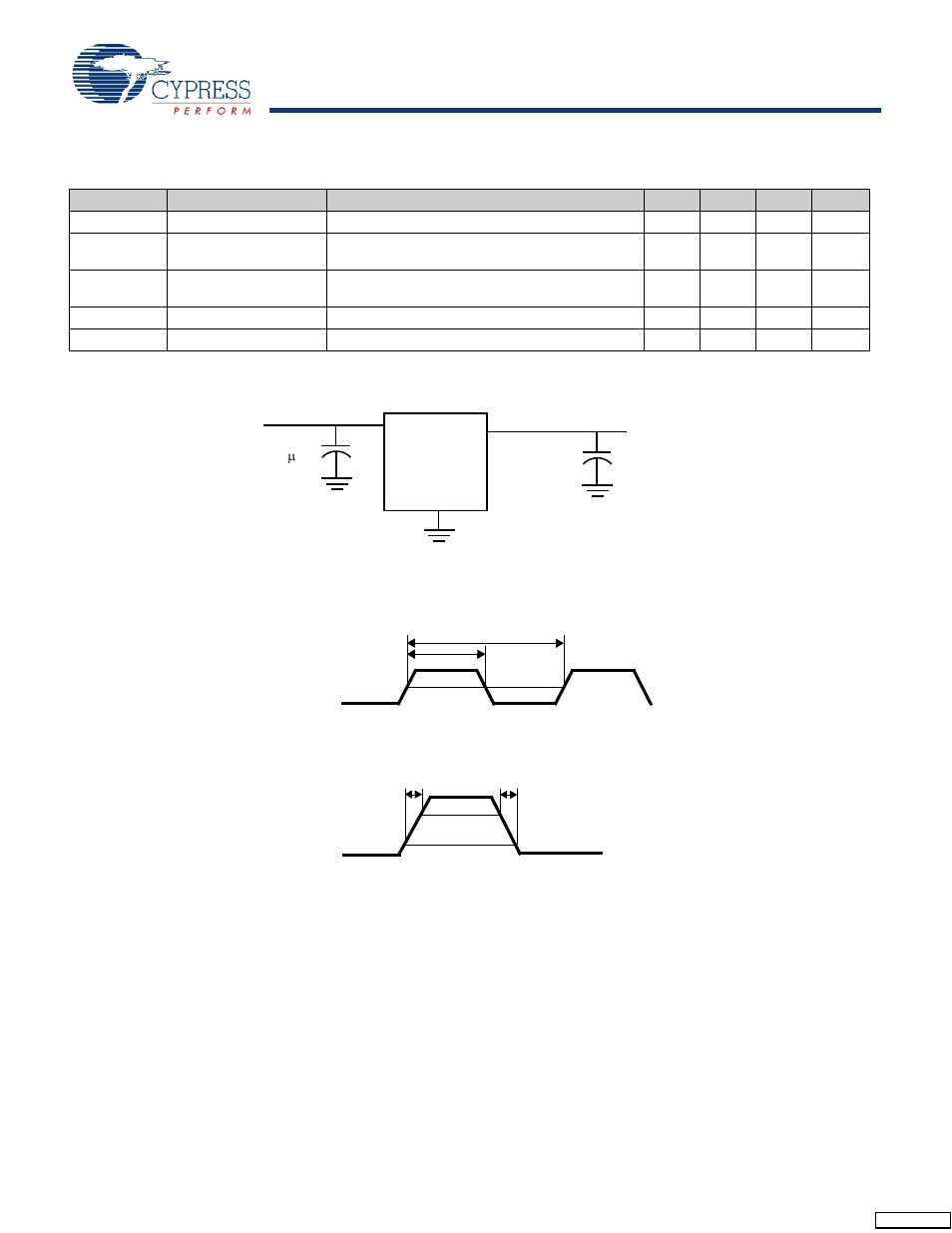 Ac electrical characteristics (vdd = 3.3v), Ac electrical characteristics | Cypress Set-top Box Clock Generator with VCXO CY24713 User Manual | Page 3 / 5