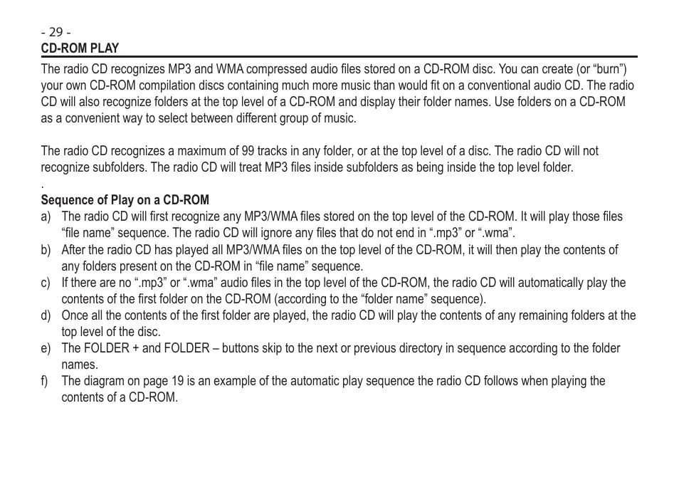Acreative SoundWorks Radio 745 User Manual | Page 32 / 40