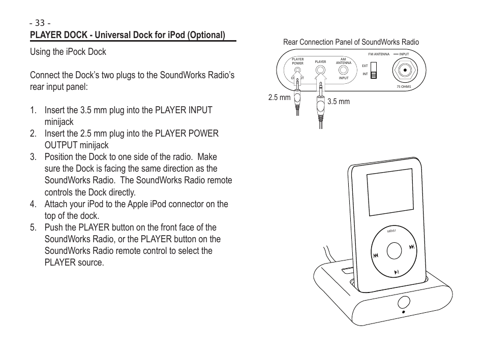 Acreative SoundWorks Radio 745 User Manual | Page 36 / 40