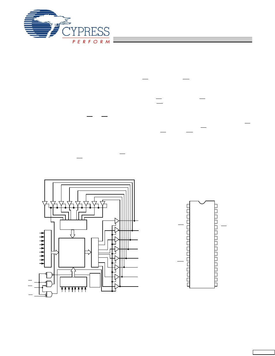 Cypress CY7C1019CV33 User Manual | 10 pages
