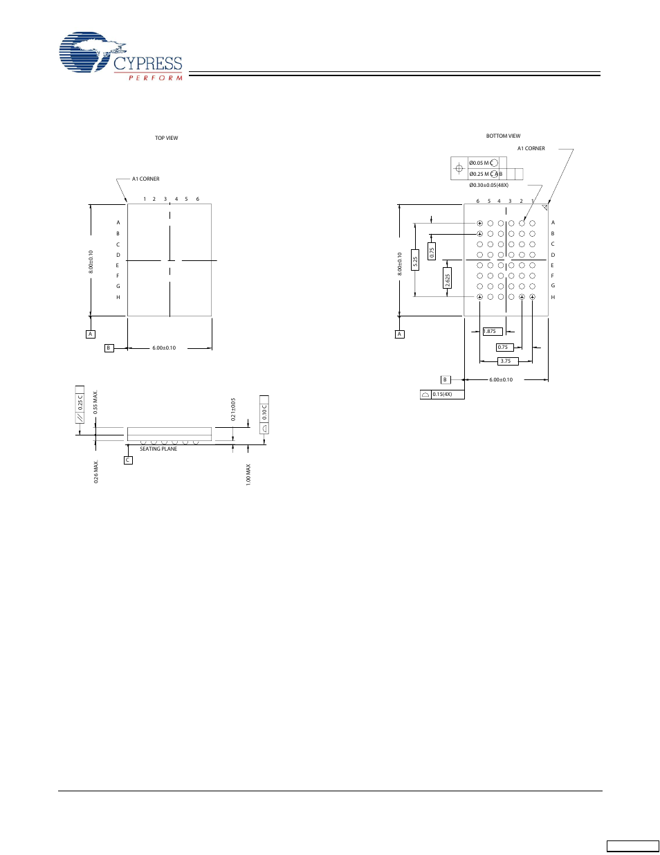 Package diagrams, Continued) | Cypress CY7C1019CV33 User Manual | Page 9 / 10