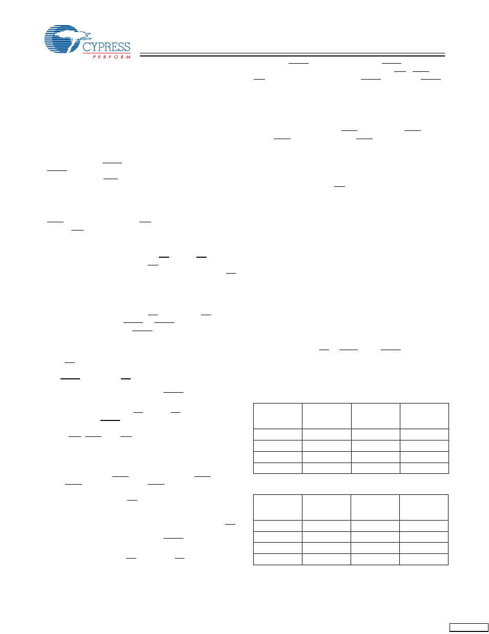 Functional overview, Linear burst address table (mode = gnd) | Cypress CY7C1344H User Manual | Page 4 / 15