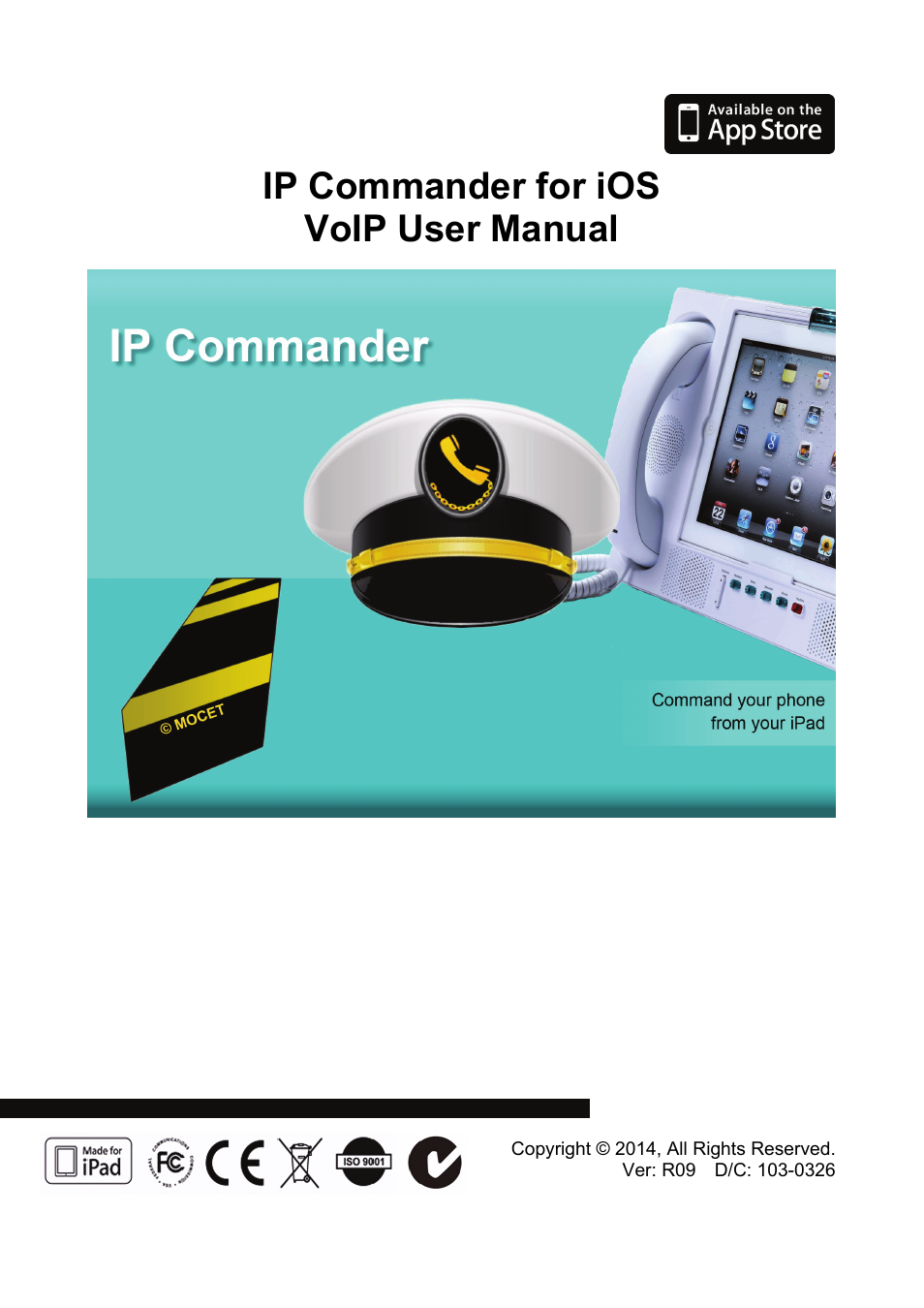 MOCET IP Commander User Manual | 53 pages